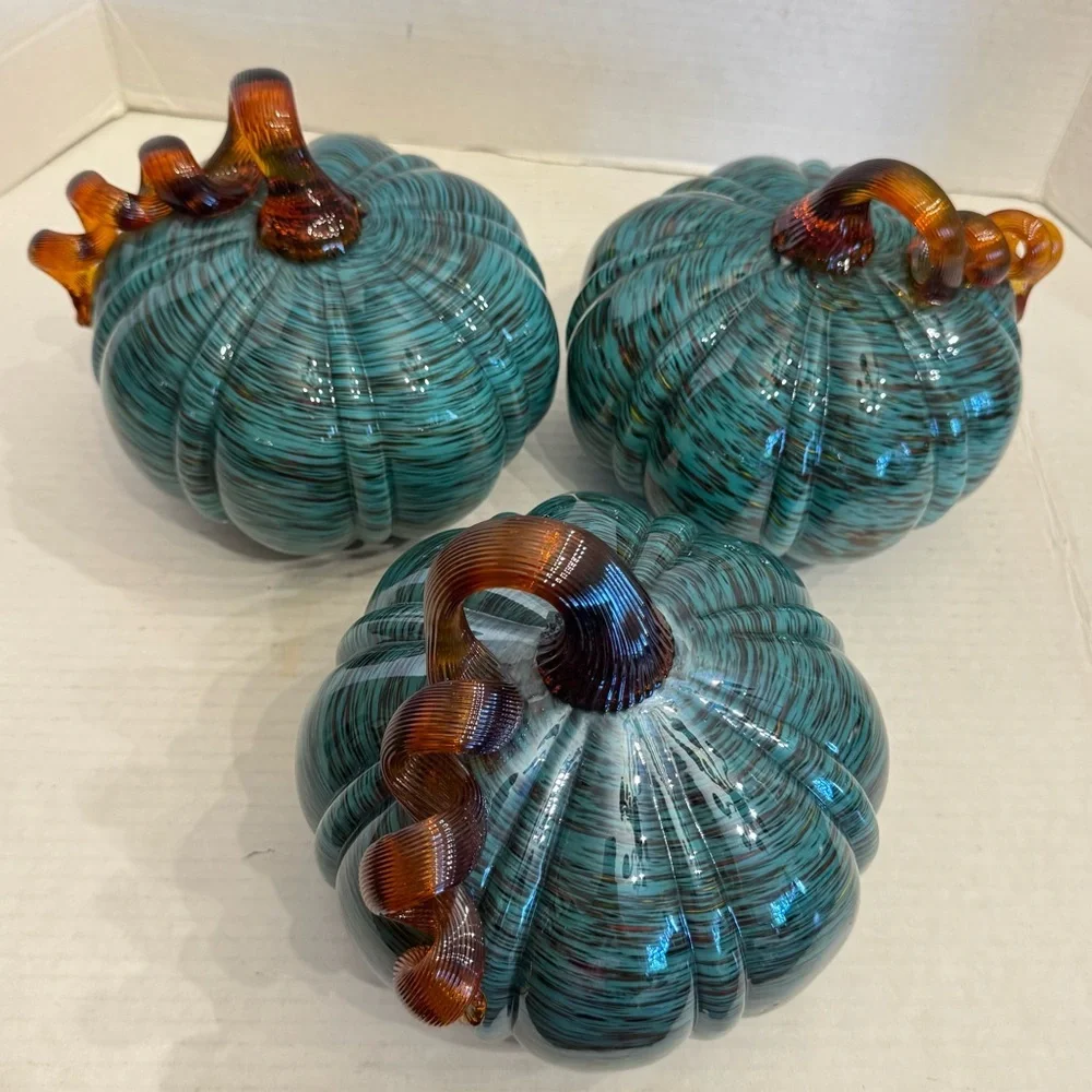 Pier 1 Illuminated Art Glass 7